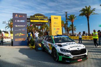 José Antonio ‘Cohete’ Suárez—Alberto Iglesias (Škoda Fabia RS Rally2). 61 RallyRACC (Foto: RFEdA)